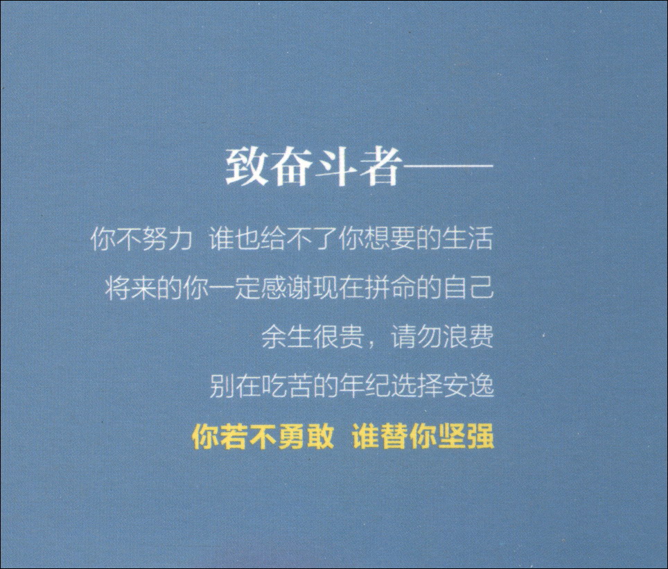 你若不勇敢谁替你坚强详情图