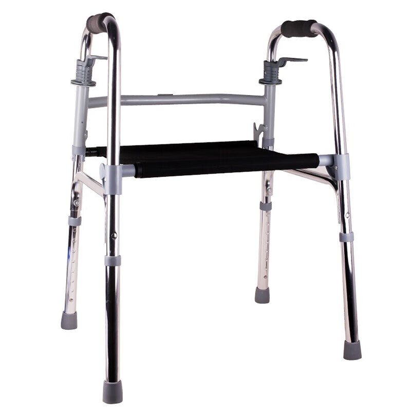 aufu 佛山东方 框式可折叠 高度可调铝合金助行器 便携式老人助步器