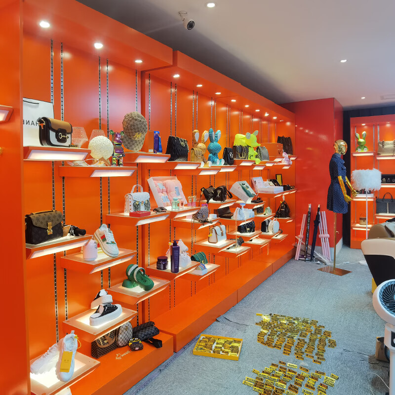 小家电货架展示架烤漆产品陈列柜货品样品物品商品商用展厅展示柜