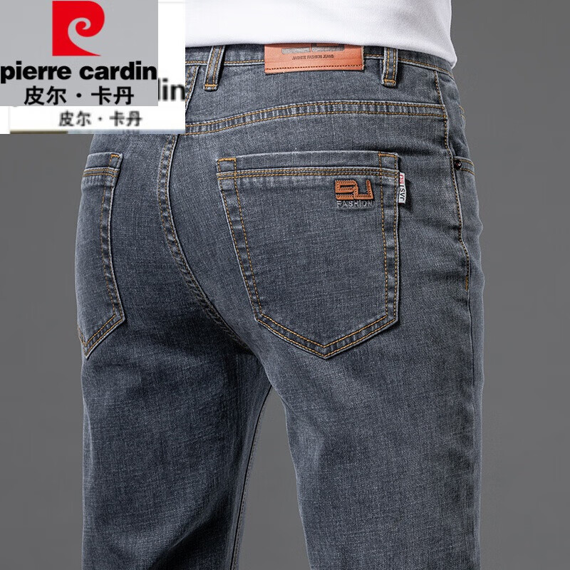 皮尔卡丹轻奢品牌男士装广东广州新塘镇牛仔裤秋冬款春季春秋款直筒