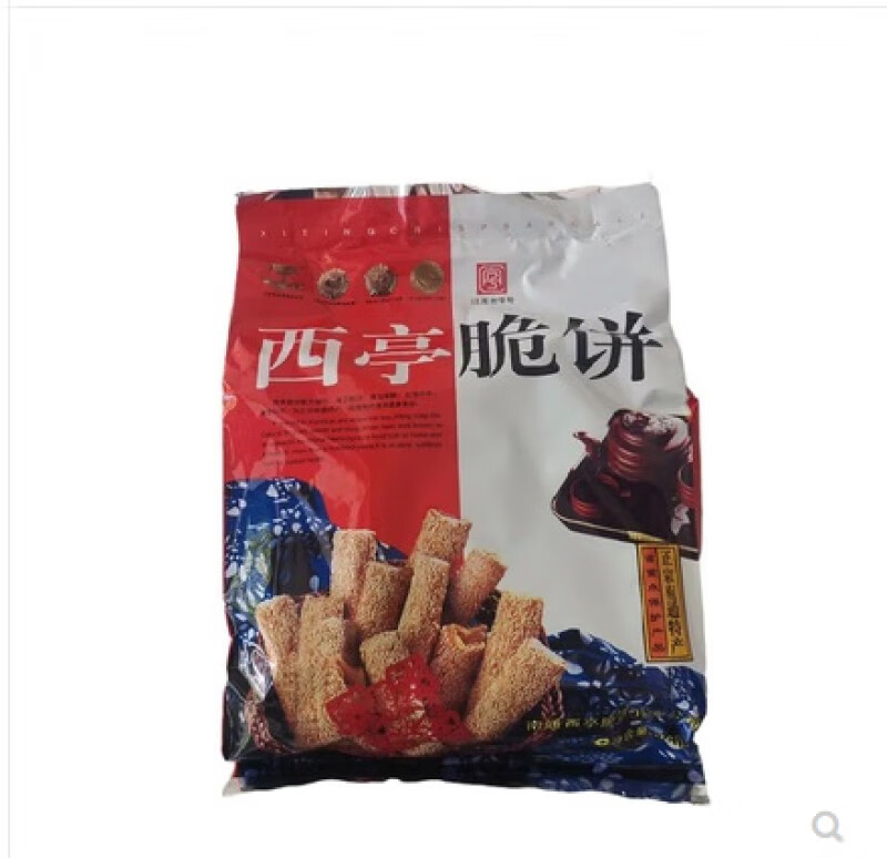 维霆江苏特产 西亭脆饼江苏非遗 南通特产酥饼芝麻饼糕点 西亭熏糕200