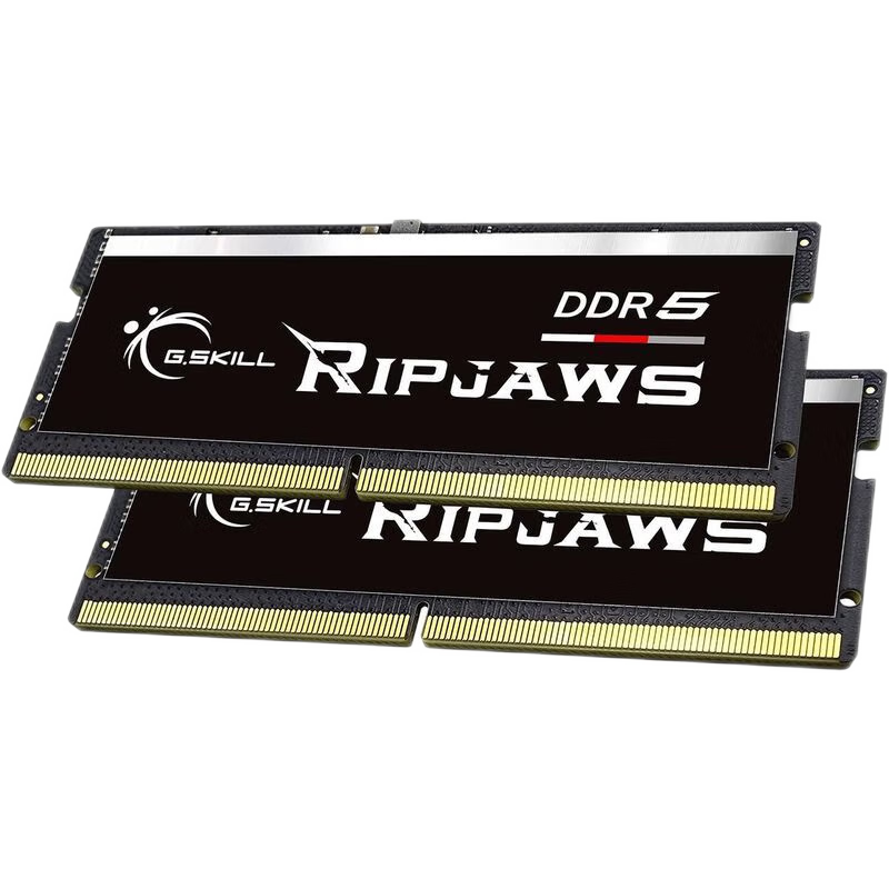 G.SKILL 芝奇Ripjaws DDR5 32GB(2x16GB)筆記本內存條4800頻率S38 F5-4800S3838A16GX2-RS 32GB(2*16)