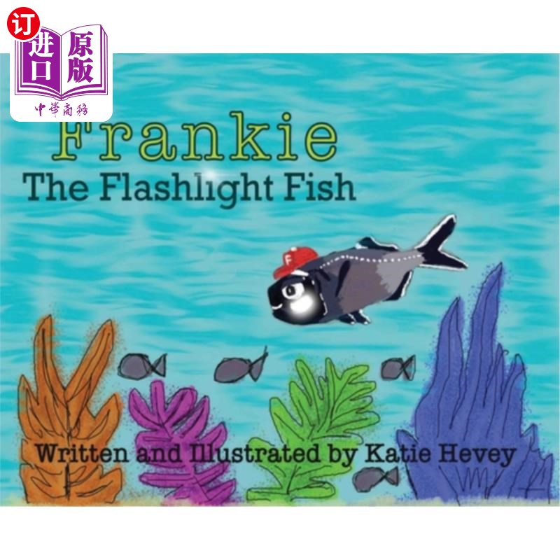 海外直订frankie the flashlight fish 手电筒鱼弗兰基