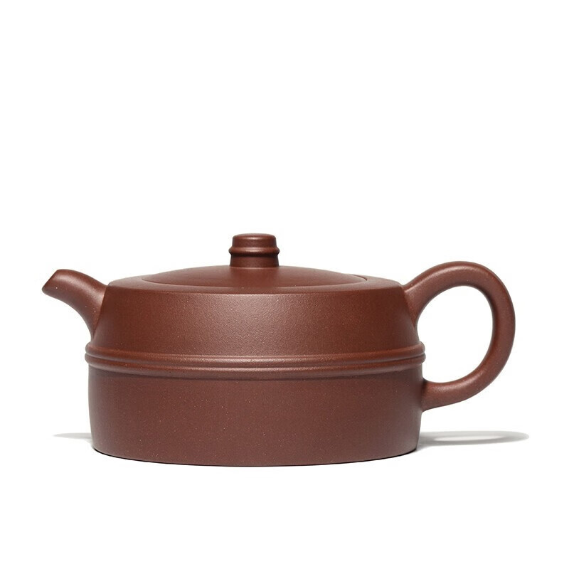 百年利永 宜兴纯全手工紫砂壶原矿底槽青双线井栏壶功夫茶具泡茶壶220