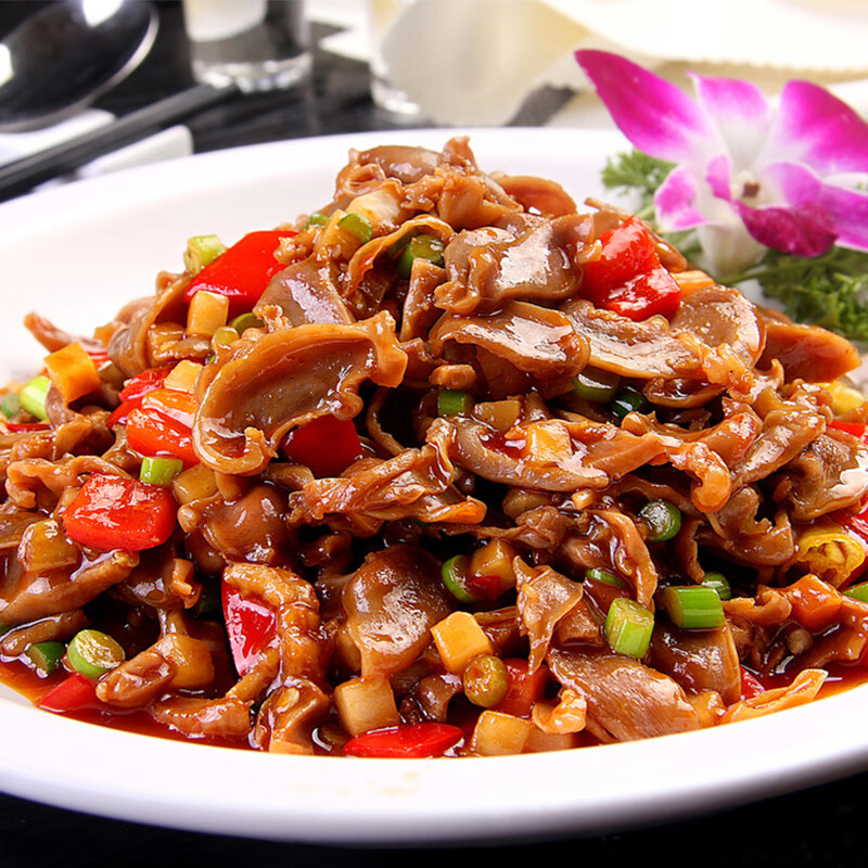 味巴哥酸辣鸡杂250酒店饭店餐饮用半成品菜特色小炒湘菜冷冻食材原料