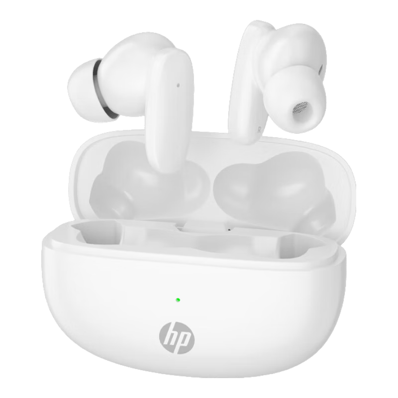 惠普（HP）真无线蓝牙耳机H10I 入耳式蓝牙5.3低延迟游戏办公降噪音乐通话耳机适用于苹果安卓