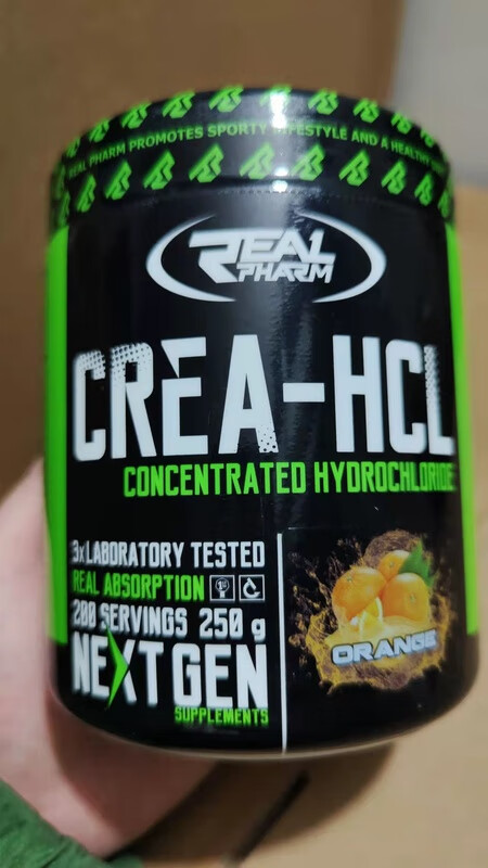 玉泉韵欧洲realpharm crea-hcl未来盐酸肌酸250g肌肉力量不储水 盐酸