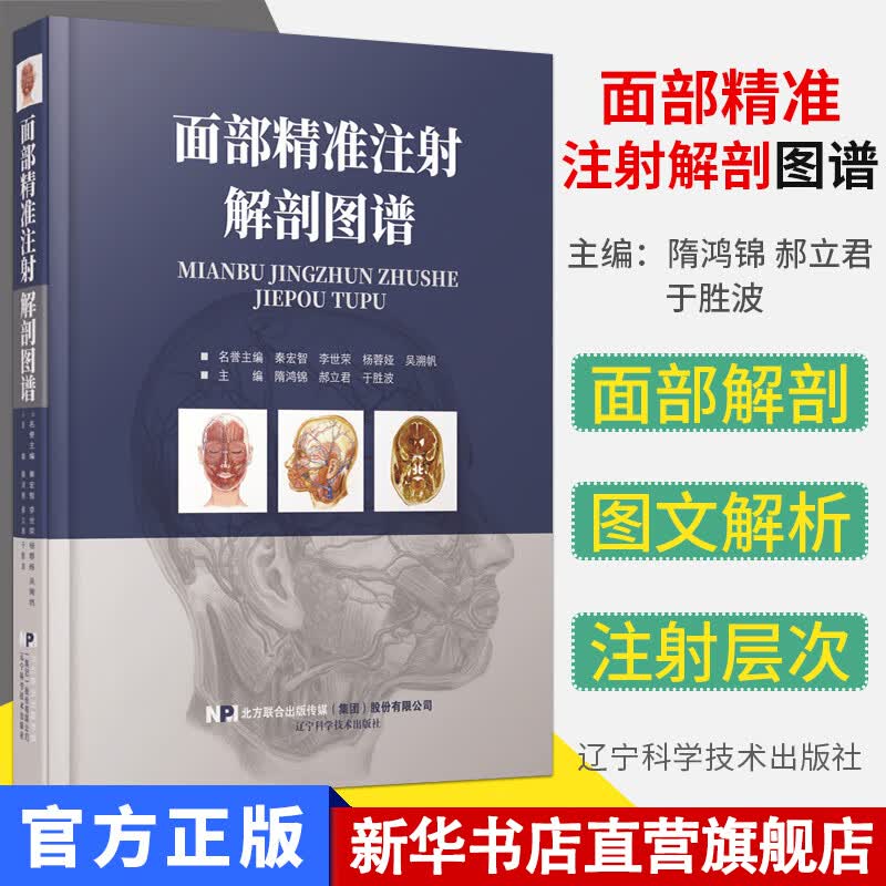 面部精准注射解剖图谱