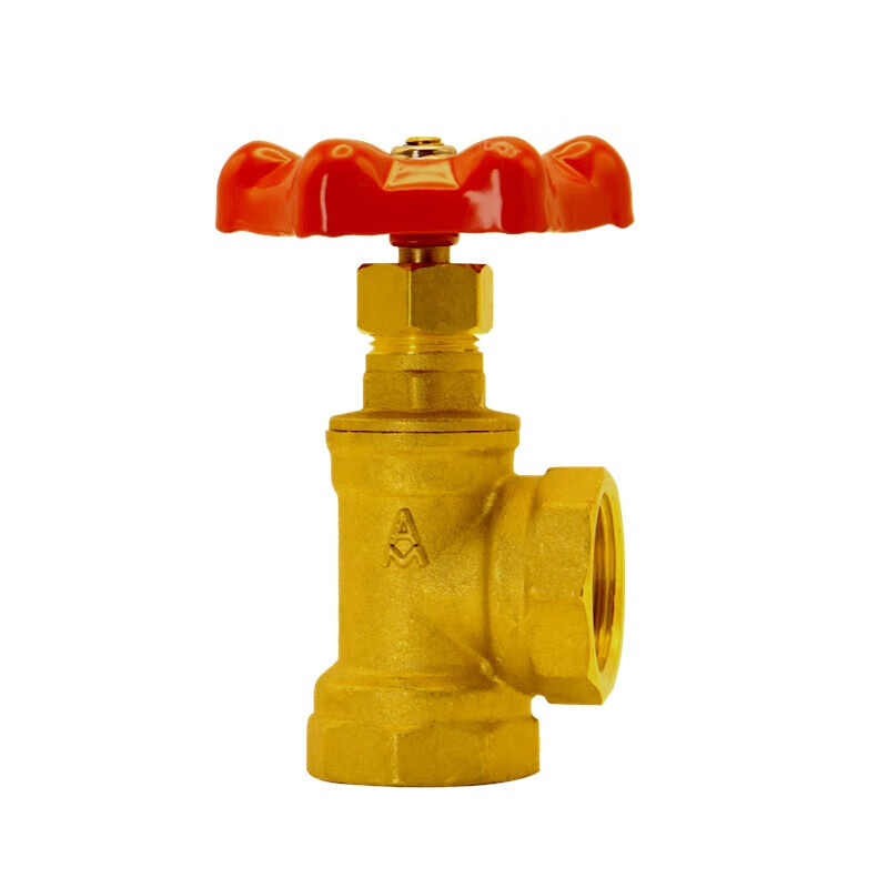 菲文特l型角式截止阀368黄铜加厚内丝角阀旋转式截止阀门90度水阀 4分