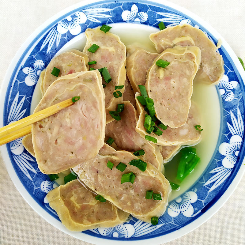 7折徐州特产 毛家扦子 肉卷边家扦子千子焖子老味大席菜卷煎仟子 毛家