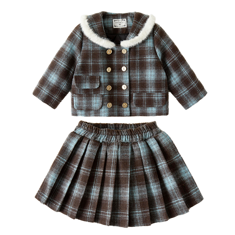 Ӣ GOWINBABY ŮͯװůƷ2025ﶬŮɰŮʽѧԺװ