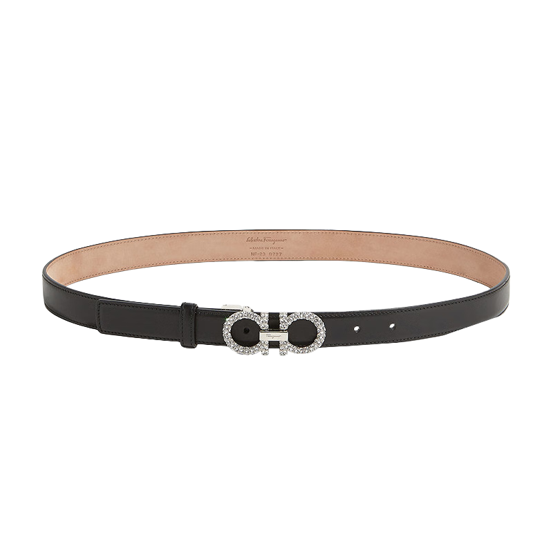 ������Ľ��Ferragamo��Ůʿ��ɫ�ɵ�ʽGanciniƤ�� 0717550_C_80 ���� ��Ů�� 5500Ԫ