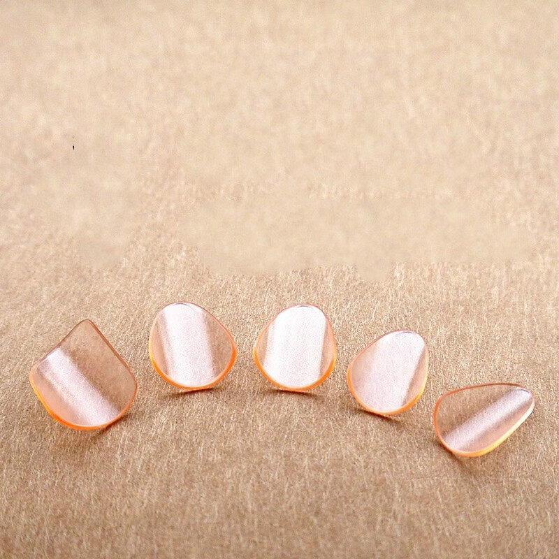 琵琶指甲 粉色透明 成人 儿童 赛璐璐专业演奏级赛璐珞 特大号 赠品