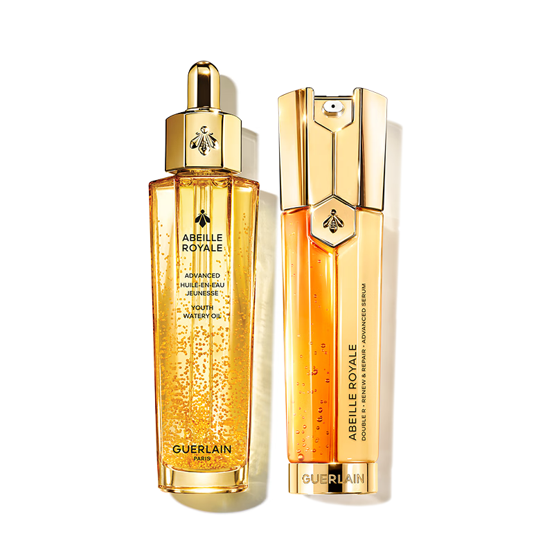 娇兰（Guerlain）抗皱紧致套装全新第四代复原蜜双效精华护肤品礼盒生日礼物送女友