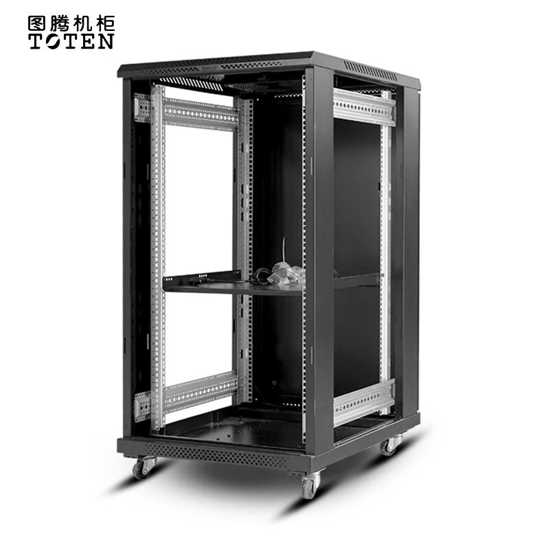 图腾(toten) 图腾机柜g26024 24u网络服务器机柜 1.