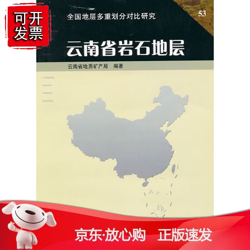 正版 云南省岩石地层