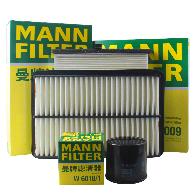 曼牌(MANNFILTER)滤清器套装：稳定价格，卓越性能