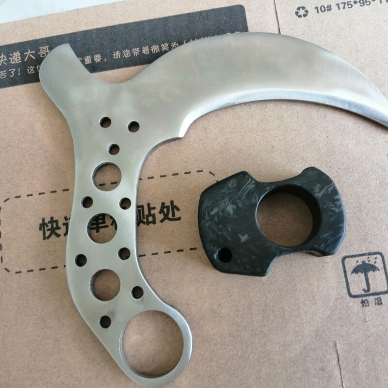 树奈奈 爪刀未开锋 重生系列爪刀304的5毫米厚度不开刃不开刃 60°以上不开刃 8cm使用感如何?