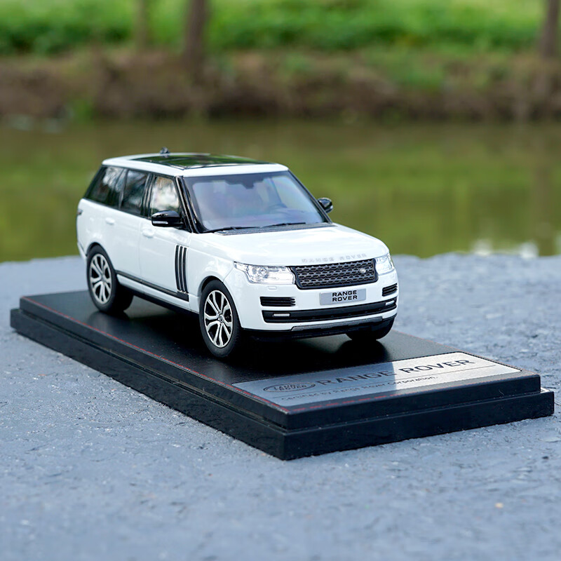 路虎揽胜车模 1:43 lcd 路虎新揽胜 land rover 行政版 合金汽车模型