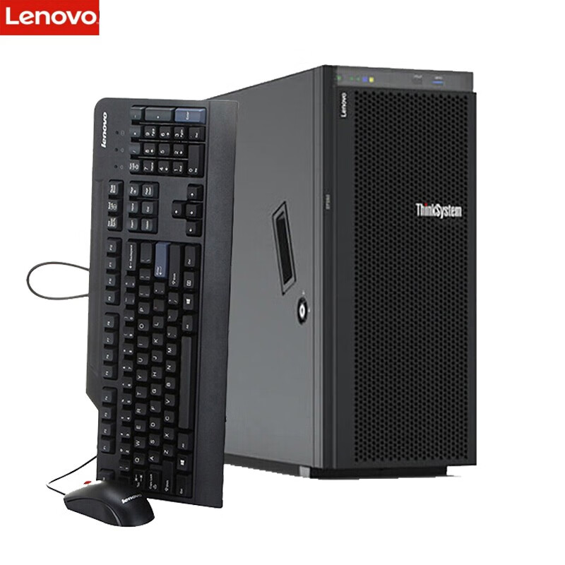 联想服务器 thinksystem st558服务器4u双路塔式主机gpu深度学习边缘