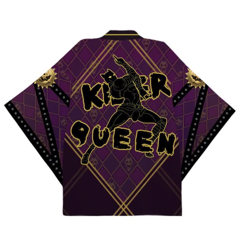 hot kekejojo联名周边的奇妙冒险吉良吉影衣服男睡衣羽织女外套披风