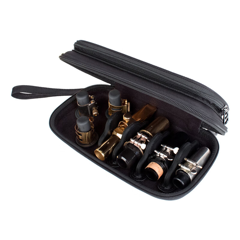 protecPROTEC普路太萨克斯笛头包单簧管黑管吹嘴 笛头盒 配件袋A400 黑色笛头包 不含笛头哨片等配件