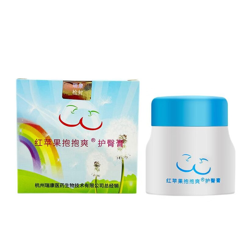 红苹果宝宝爽抱抱爽护臀膏红屁股屁屁霜红苹果抱抱爽乳膏 一盒装
