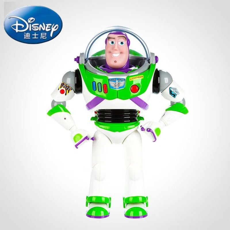 迪士尼(disney)乐园代购玩具总动员巴斯光年胡迪可发光发声玩具男孩