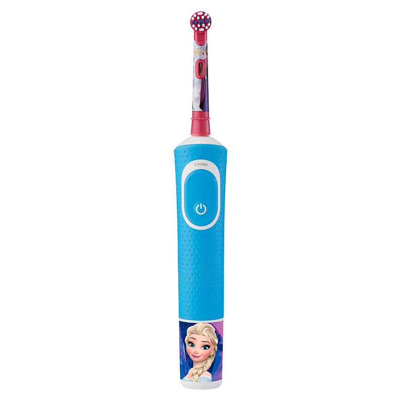 OralB欧乐b儿童电动牙刷充电式全自动旋转式儿童牙刷D12 D100kids D100冰雪奇缘