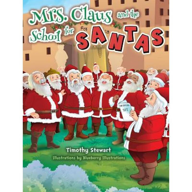 预订 mrs. claus and the school for santas