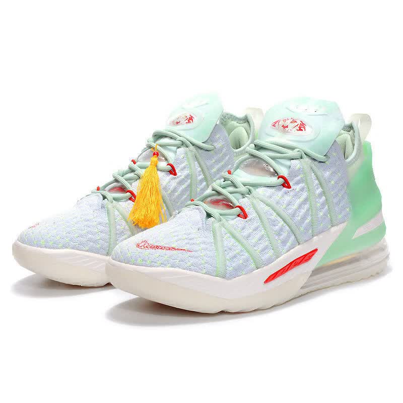 lebron 18 全明星 冰蓝玩转未来透气 詹姆斯18_冰蓝全明星 44