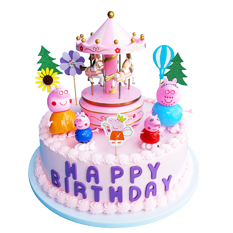百世今生儿童节新鲜水果奶油卡通生日蛋糕全国同城配送当日送达男孩