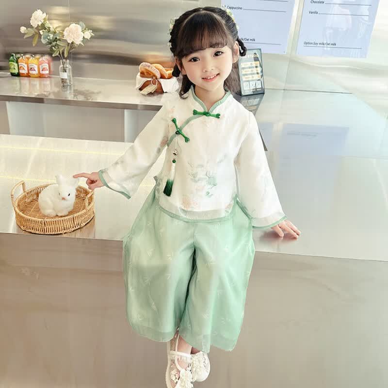 乖妮猫（GUAINIMAO）儿童汉服春装新款中国风男童演出服女童古风唐装幼儿园表演服套装 98款女童 150cm属于什么档次？