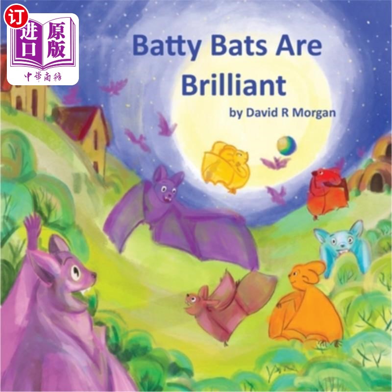 海外直订batty bats are brilliant 蝙蝠很聪明