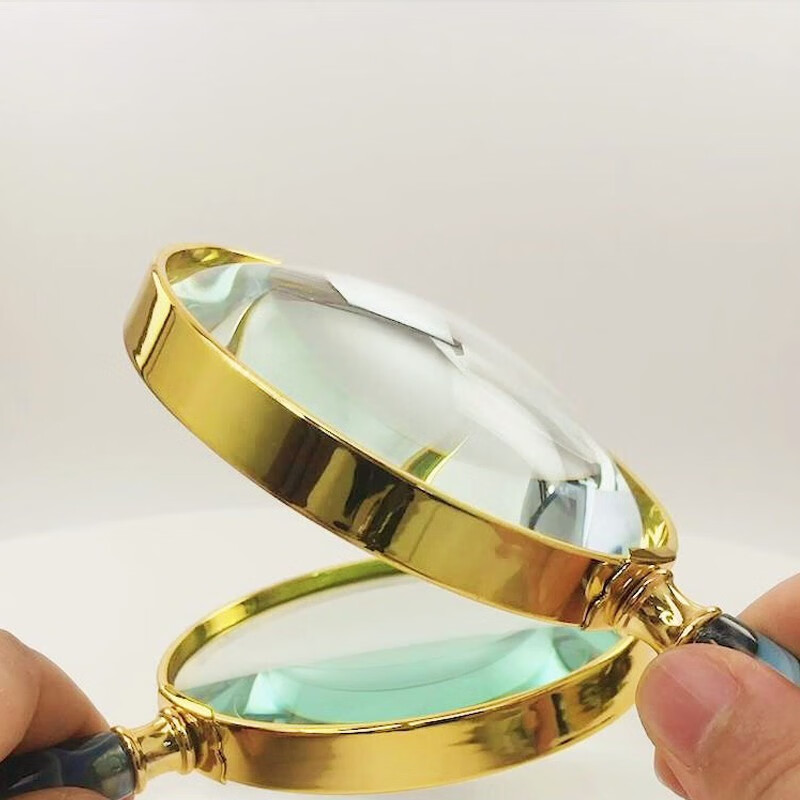 捷骜 放大镜80倍高清高倍老人阅读看书特大鉴定点火生火儿童学生维修