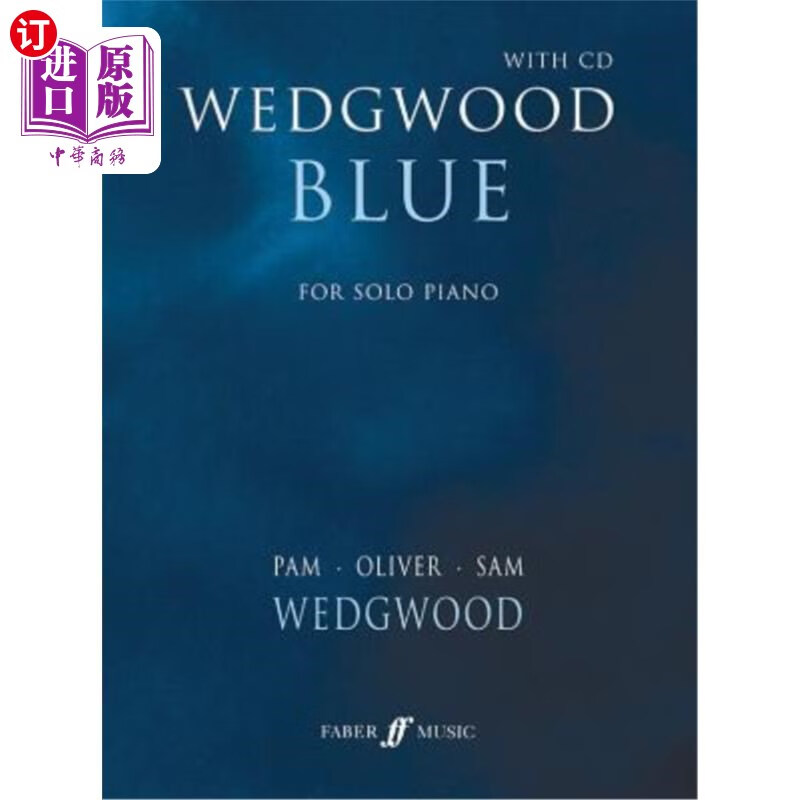 海外直订wedgwood blue: book & cd 韦奇伍德蓝:书籍和cd