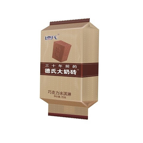 奶砖爆筒大脚板咖啡伴巧脆皮烤榴莲奶葩冰淇淋 10支德氏奶砖巧克力味
