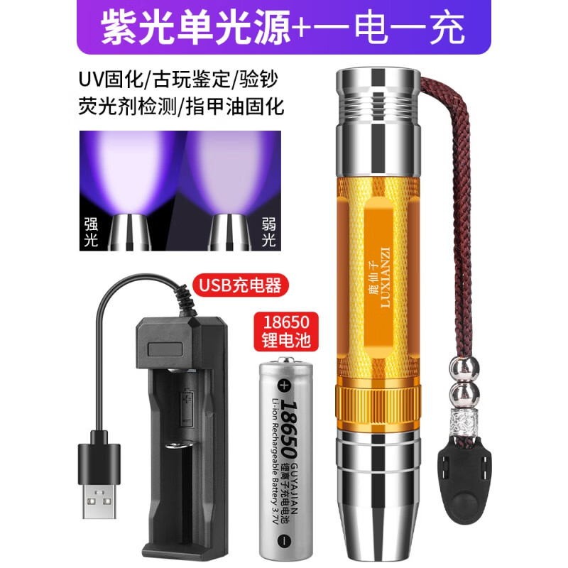 【紫光单光源】紫外线手电固化灯
