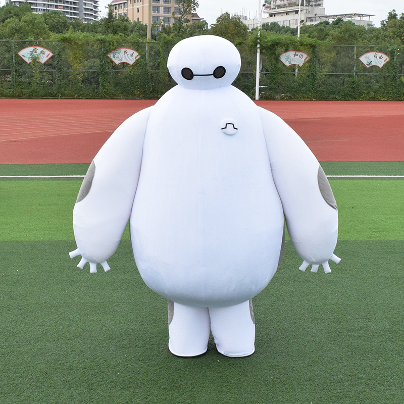 大白玩偶服 大白卡通人偶服装机器人行走表演人物道具头套原创玩偶衣