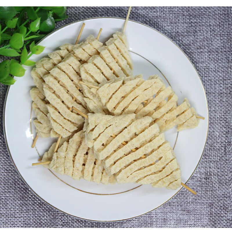 寒宁豆腐串干串整箱商用串串香豆制品烧烤干货豆筋麻辣串兰花串 小串5