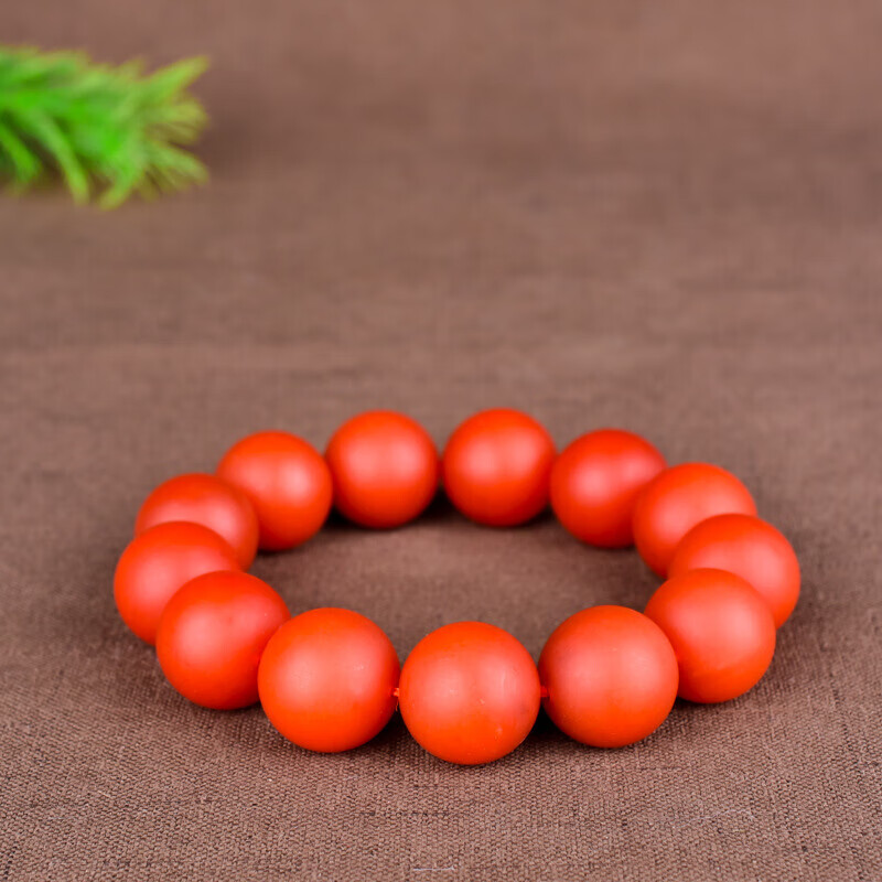 oein 保山南红玛瑙手串 磨砂单圈多圈手链男女款diy手工配饰 磨砂款