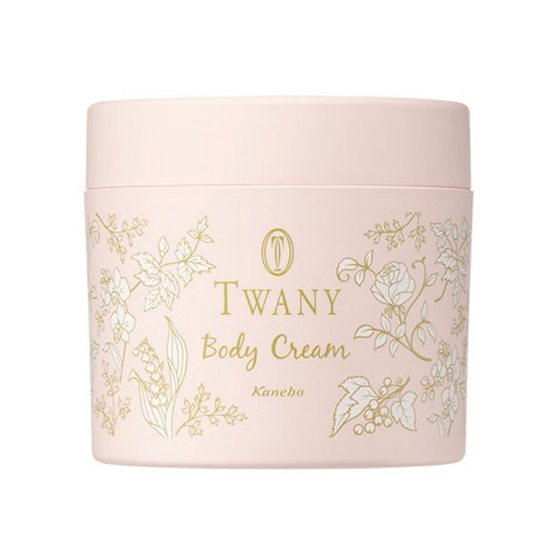 嘉娜宝【海外直邮】twany body光泽滋润质地丰润玫瑰花香身体乳180ml