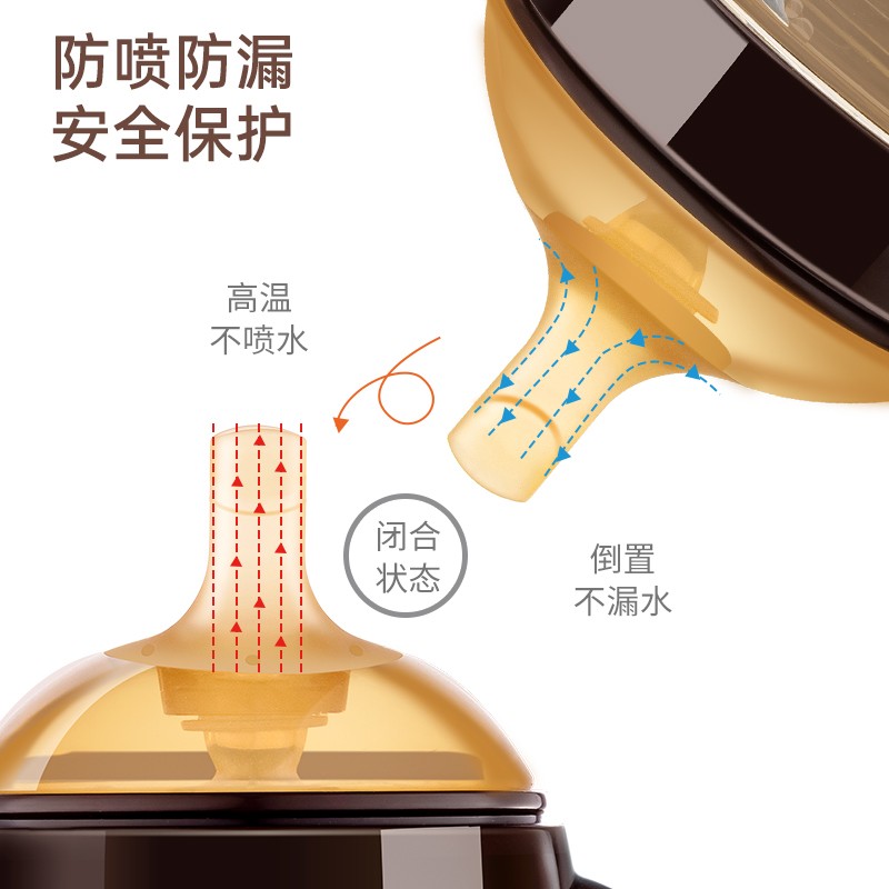 NEVS吸管杯喝水学饮嘴 婴儿学饮杯鸭嘴宽口径宝宝喝水杯吸嘴硅胶配件 学饮吸管嘴