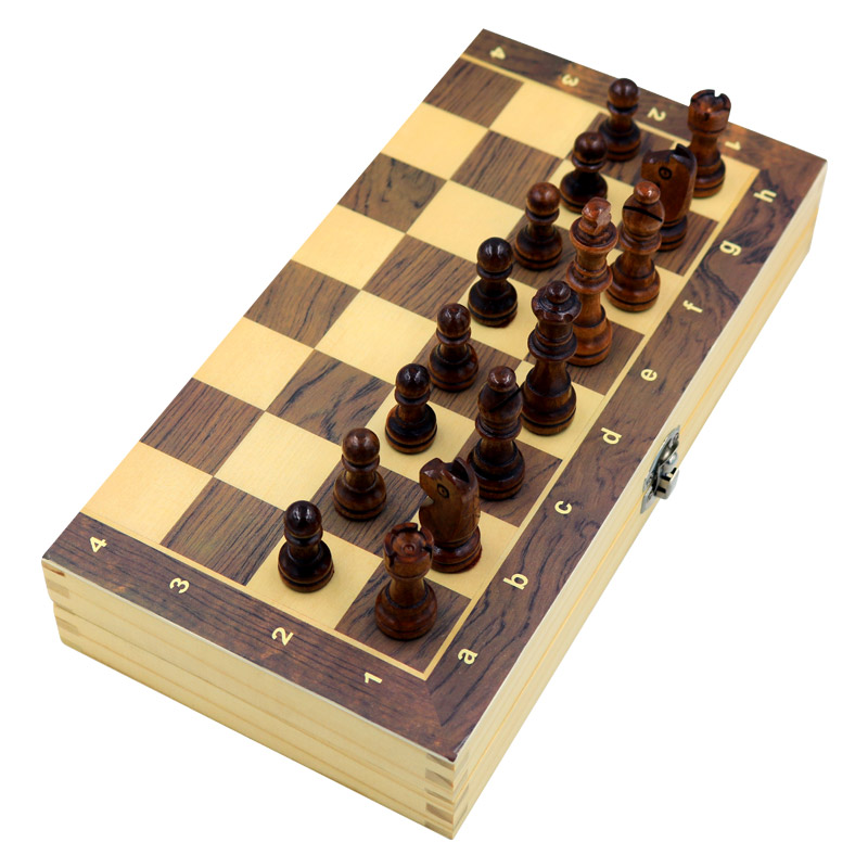 国际象棋奇享橙国际象棋木质可折叠原木评测好不好用,使用两个月反馈！