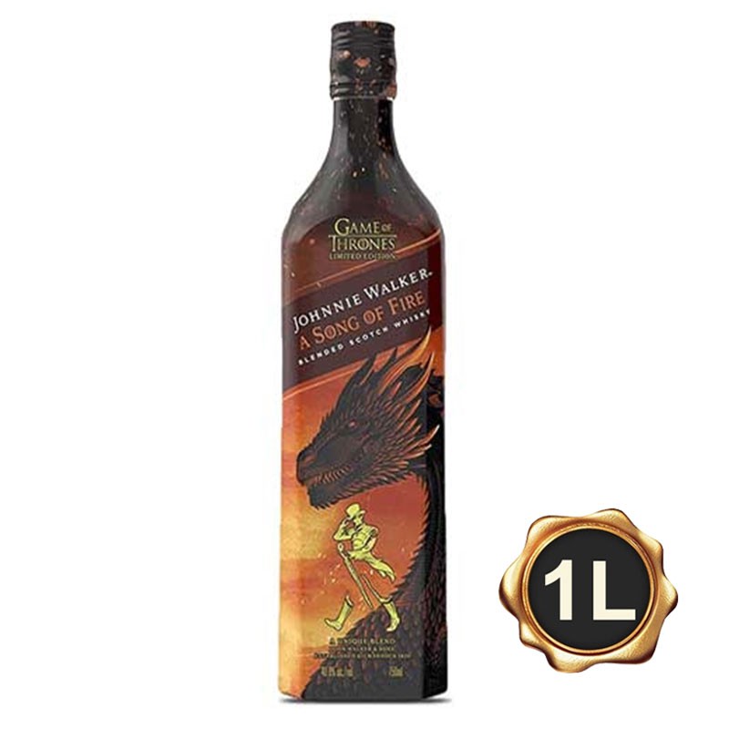 尊尼获加(johnnie walker)权力的游戏 火之歌威士忌 40.