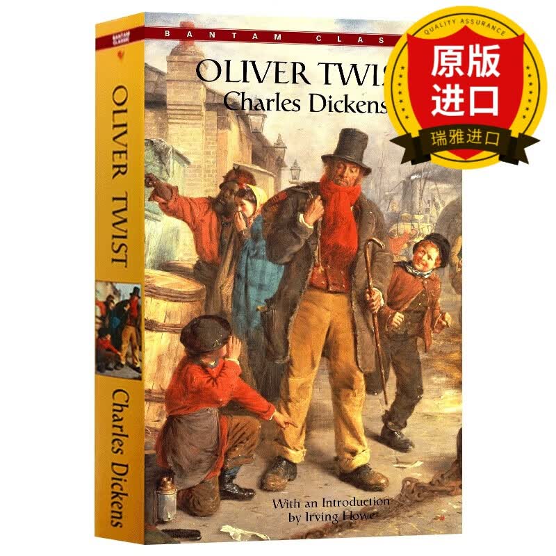 英文原版 雾都孤儿 小说 Oliver Twist 经典名著文学 查尔斯狄更斯Charles Dickens 全正版原著进口英语书籍可搭双城记大卫科波菲尔