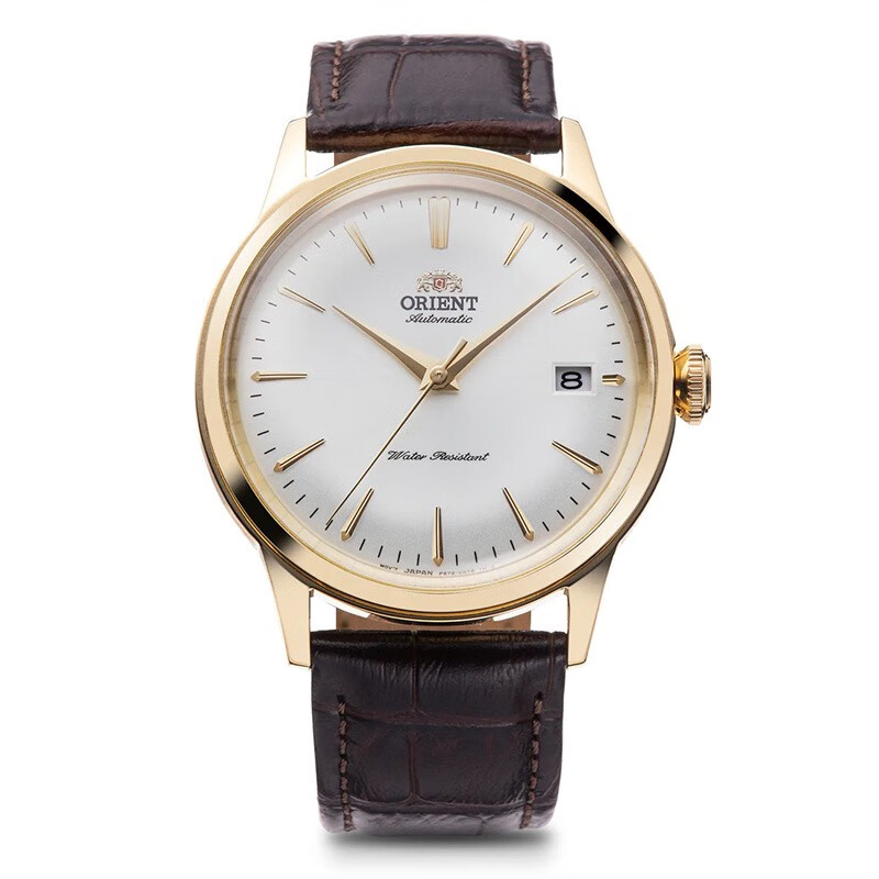 东方双狮(orient)bambino 经典系列 自动机械表 男子时尚休闲商务皮带