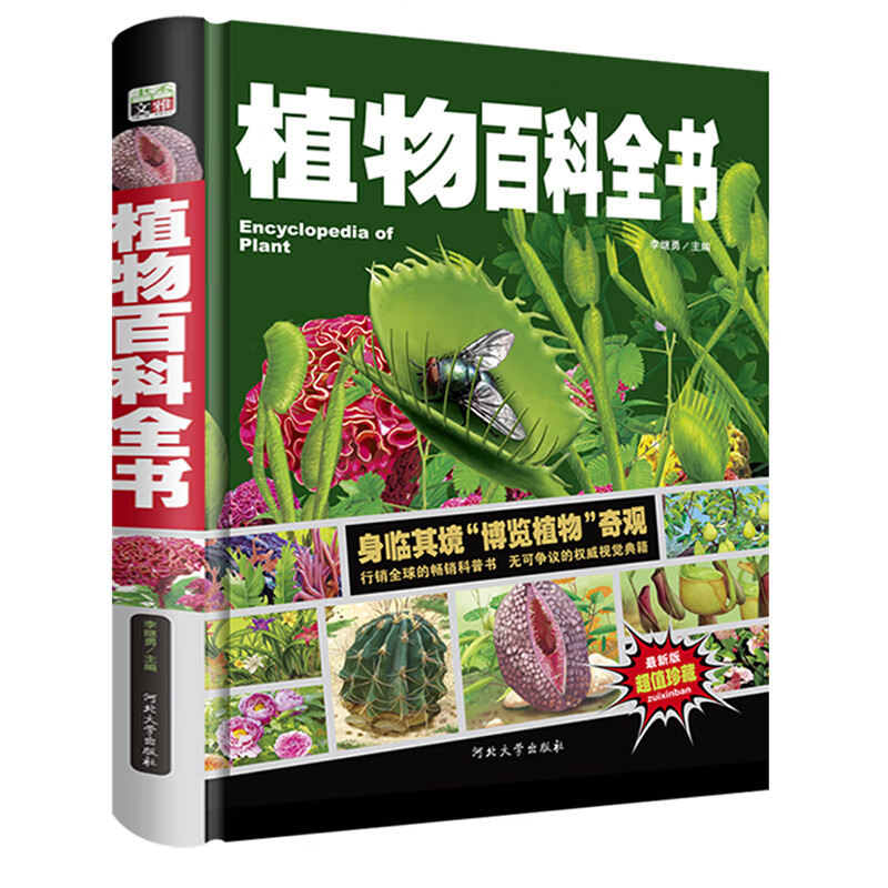 植物百科全书/少儿科普百科读本 中小学课外百科全书系列丛书(精装