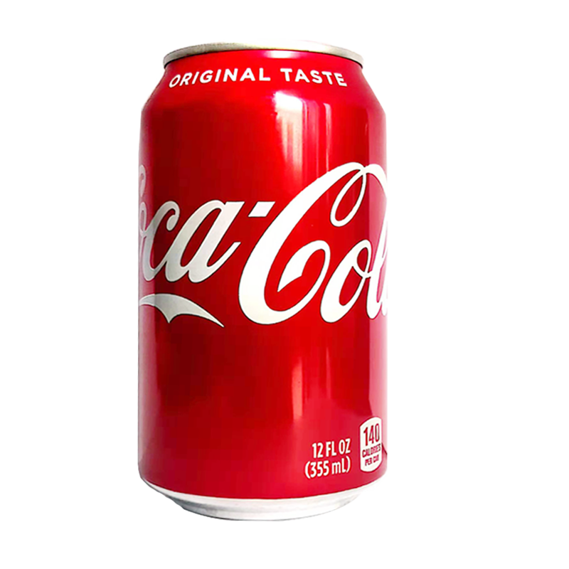可口可乐美国进口Coca-Cola汽水原味樱桃香草味碳酸饮料355ml 四种口味混12支（各3支）