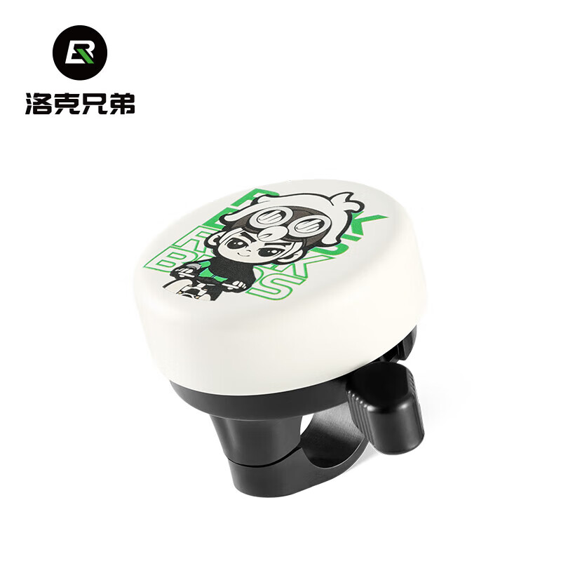 洛克兄弟（ROCKBROS）自行车铃铛山地公路车折叠车喇叭儿童平衡滑板车骑行配件 白色(洛洛) 京东折扣/优惠券
